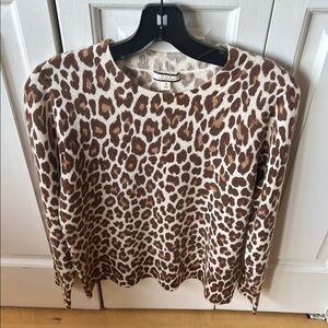 Leopard Print Women's Top